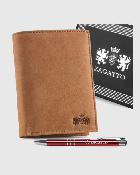 Men's vertical wallet ZG-N4-F10 RFID Secure - thumbnail