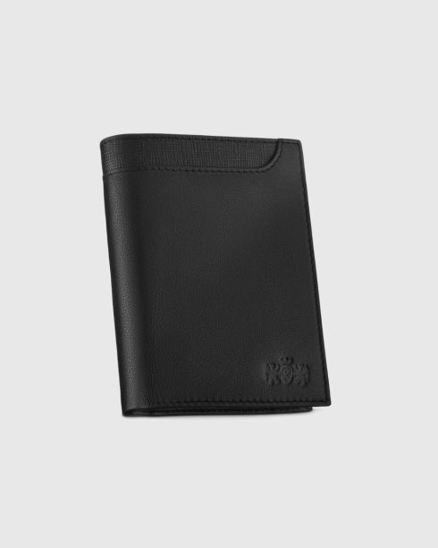 Zagatto ZG-N4-F13 RFID Secure men's vertical leather wallet - thumbnail