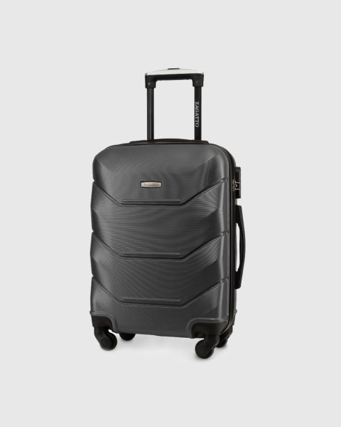 Cabin suitcase on wheels 55x40x20 ZG504 ABS C Graphite - thumbnail