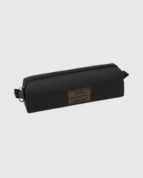 One-compartment pencil case, black ZG717 - thumbnail