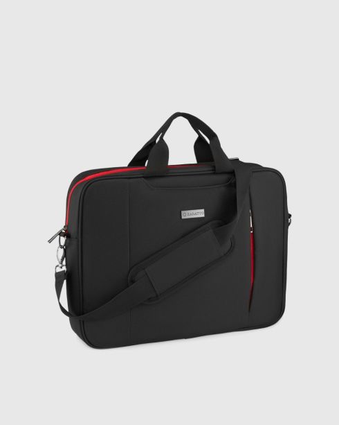 Black laptop bag 15.6”, reinforced ZG936