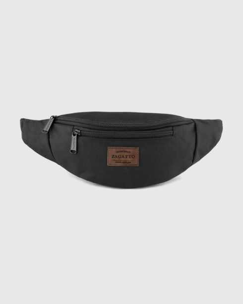 Black waist bag ZG890