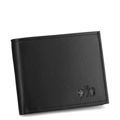 Men's slim leather wallet N054-W RFID Secure - thumbnail
