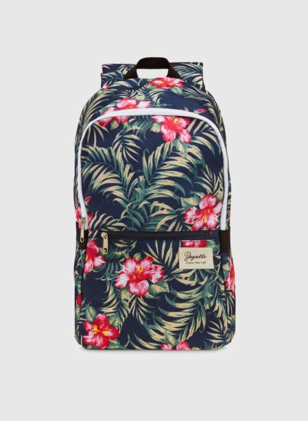 Backpack in leaves and flowers ‘Nairobi’ ZG695