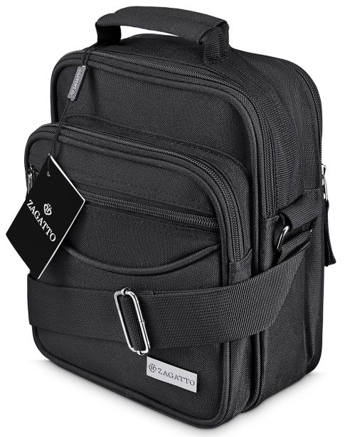 Black crossbody bag ZG56