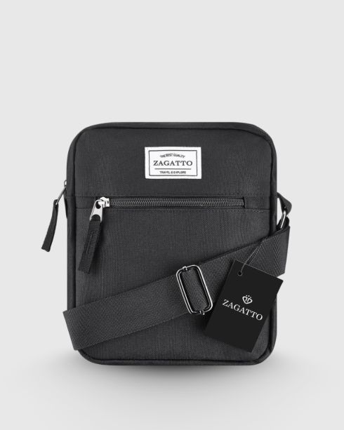 Black crossbody bag, ZG52 West Pack