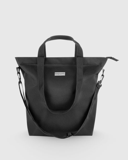 Black Women's Bag, large shopper, “Nero” ZG 621