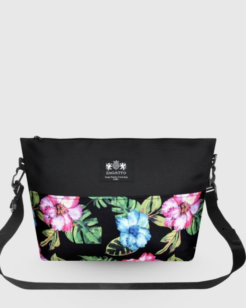 Zagatto floral stroller bag ZG661 - thumbnail