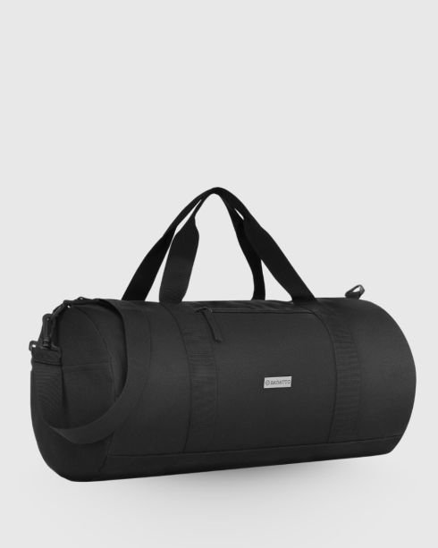 Black travel bag "tube" ZG758 - 32 L