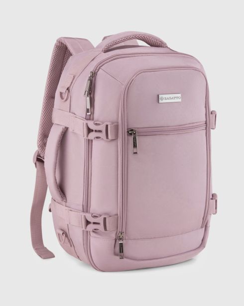 Pink airplane backpack 40x25x20 ZG919