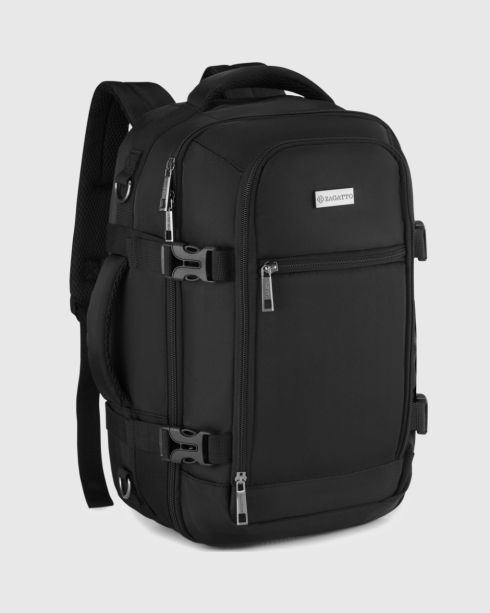 Black airplane backpack 40x25x20 ZG920