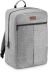 Gray travel backpack, for airplane, 40x20x25, ZG830