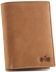 Men's leather wallet, vertical, cognac colour, ZG-N4-F10 RFID Secure