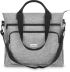 Women's shoulder bag - gray, ZG704