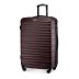 Large suitcase on wheels, 75x48x29, burgundy, ZG501 ABS A D.Red
