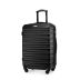 Medium wheeled suitcase, 65x42x26, black, ZG501 ABS B Black