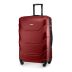 Large suitcase on wheels, 75x48x29, dark red, ZG504 ABS A D.red