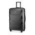 Large suitcase on wheels, 75x48x29, graphite, ZG504 ABS A Graphite