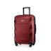 Medium wheeled suitcase, 65x42x26, dark red, ZG504 ABS B D.red