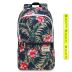 Backpack in leaves and flowers ‘Nairobi’ ZG695