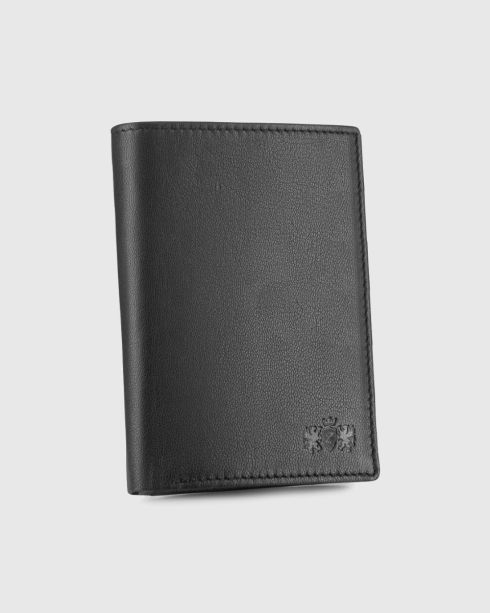 Men's vertical leather wallet ZG-N4-F2 RFID Secure - thumbnail