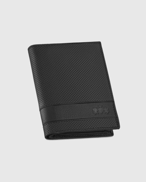 Men's vertical leather wallet ZG-N4-F12 RFID Secure - thumbnail