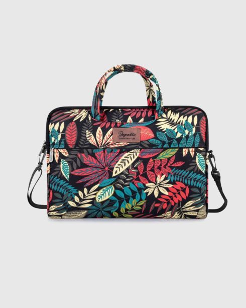 15.6” floral laptop bag ZG638 Zagatto - photo, yellow, black, red, blue bag