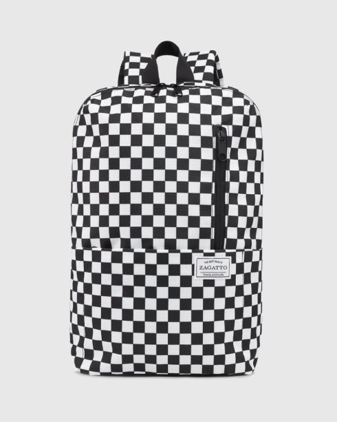 Backpack with checkerboard pattern, ZG692