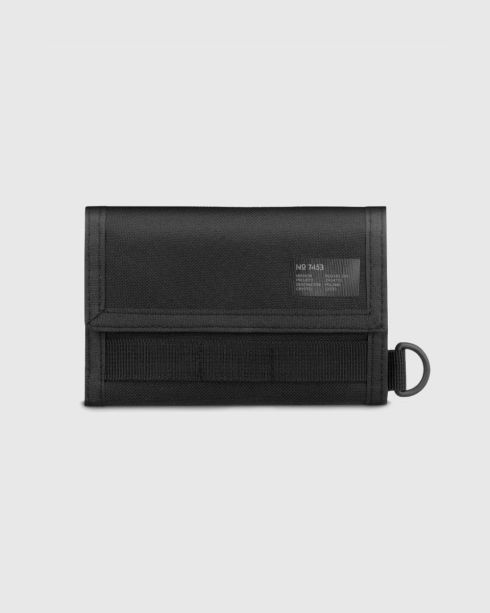 Black wallet with logo, chain holder and opener Zagatto ZG755, miniature