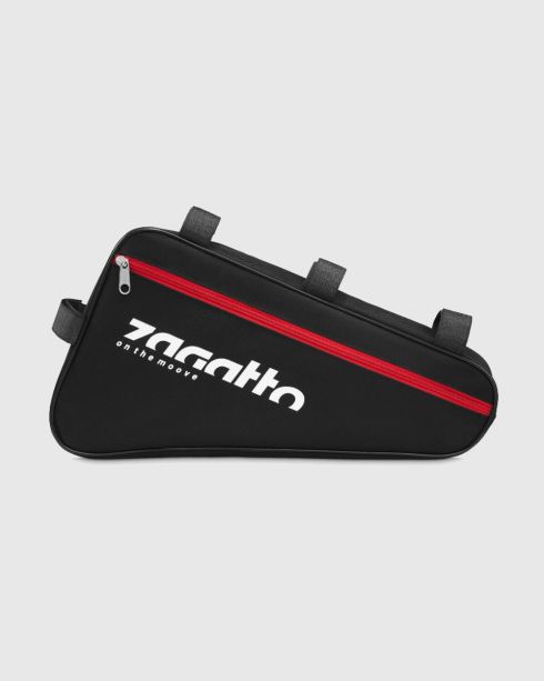 Large black bike bag with two pockets Zagatto ZG792