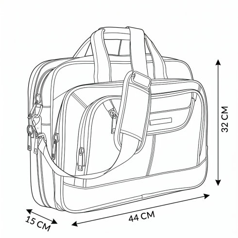 Laptop bag 15.6’ London ZG135