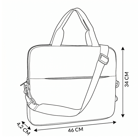 Laptop bag 17.3” ZG 637