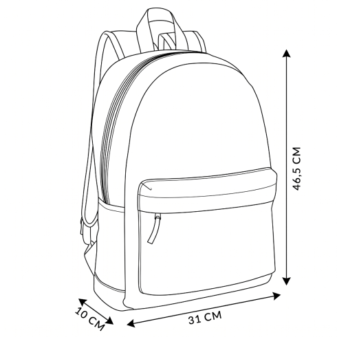 Backpack in parrots "Rio" ZG640