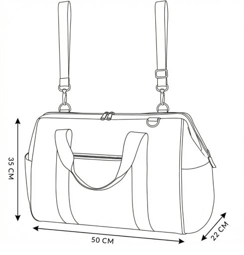 Stroller bag with accessory set ZG682