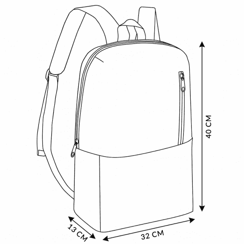 Backpack 'Berlin' with floral pattern, ZG693