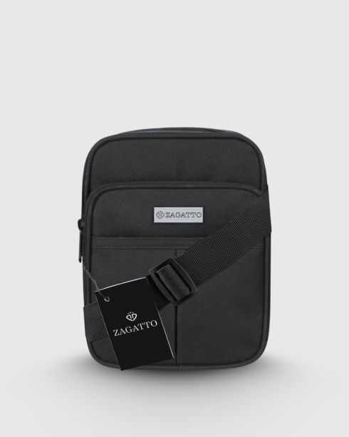 Black crossbody bag ZG706
