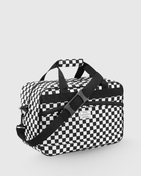 Checkerboard pattern travel bag 40x20x25, ZG828