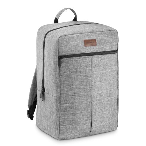 Gray travel backpack, for airplane, 40x20x25, ZG830