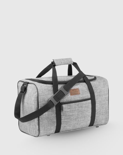 Travel bag, gray, 40x20x25, ZG836