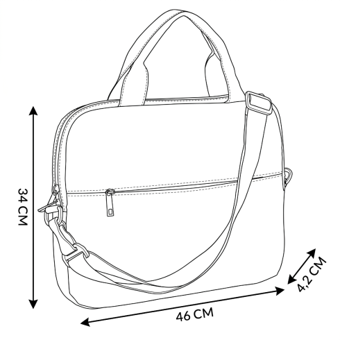Pink 15.6’ Laptop Bag ZG853