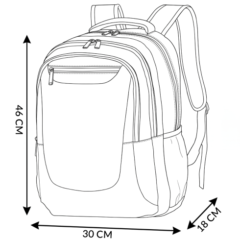 Backpack with space for laptop ZG869