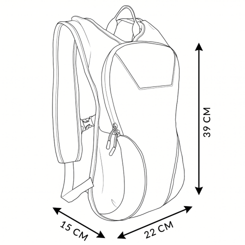 Bicycle/running backpack ZG90