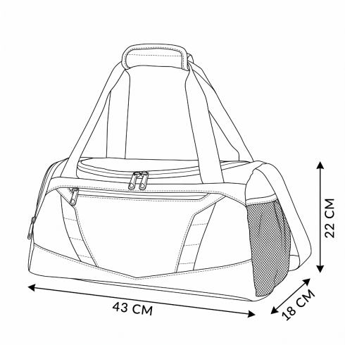 Women's sports bag, pink ZG937