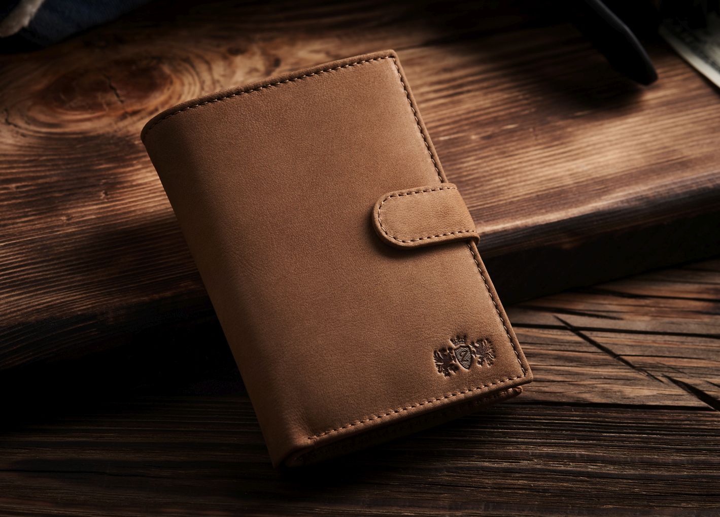 Brown Leather Wallet Zagatto ZG-N4L-F10